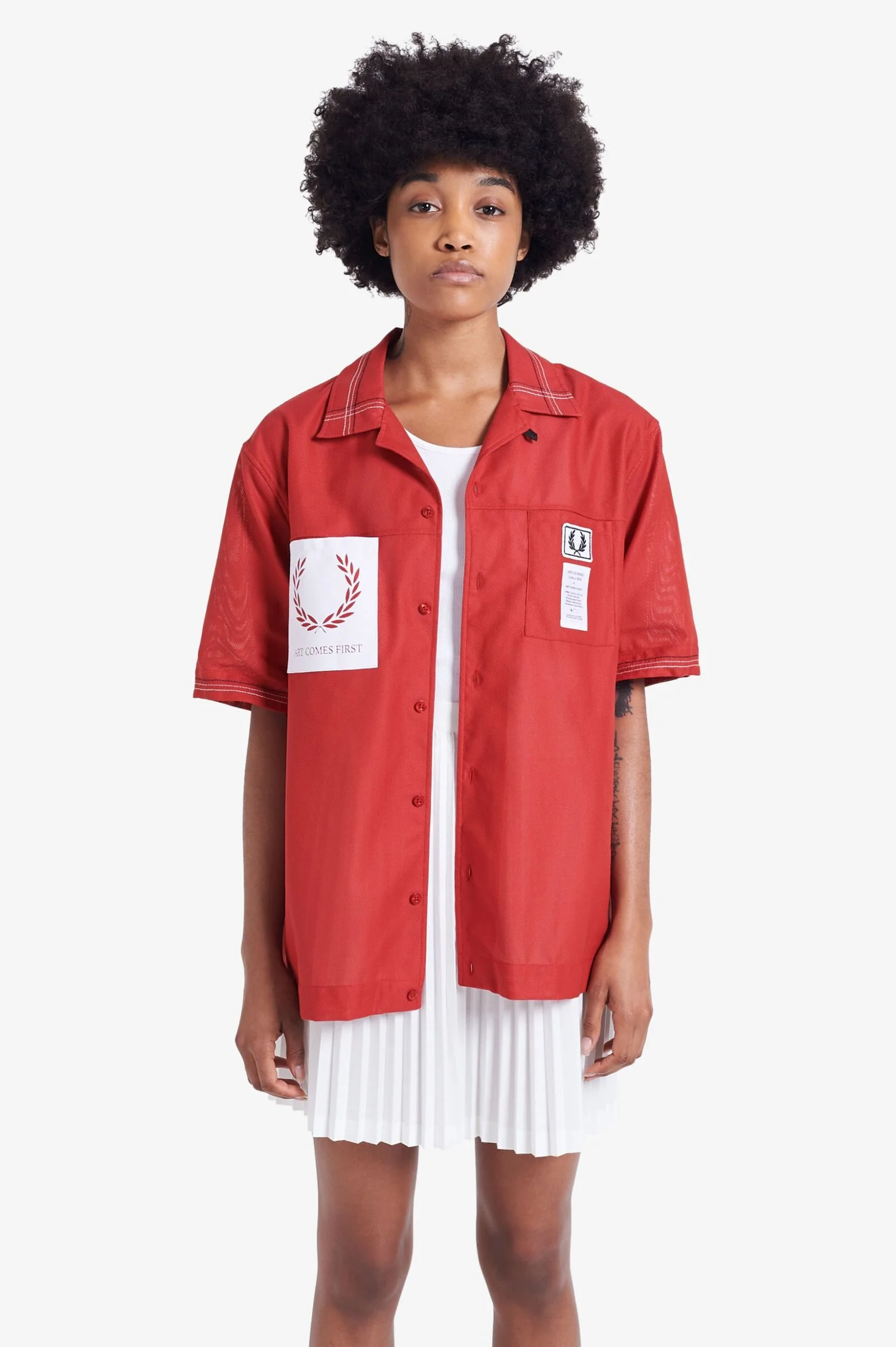 FRED PERRY×ART COMES FIRST ブルゾン 藤原基央さん着用 新着